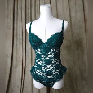 Vintage Victoria Secret Lace Bodysuit